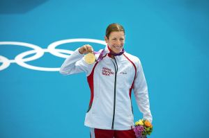 Podium Londres seule